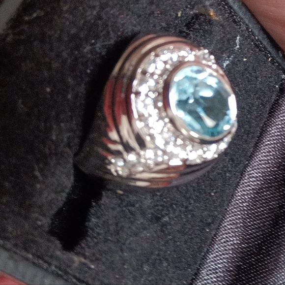 Vintage rings 925/14k/10k all real gems - Picture 4 of 8